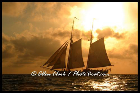 Schooner Touching the Sky